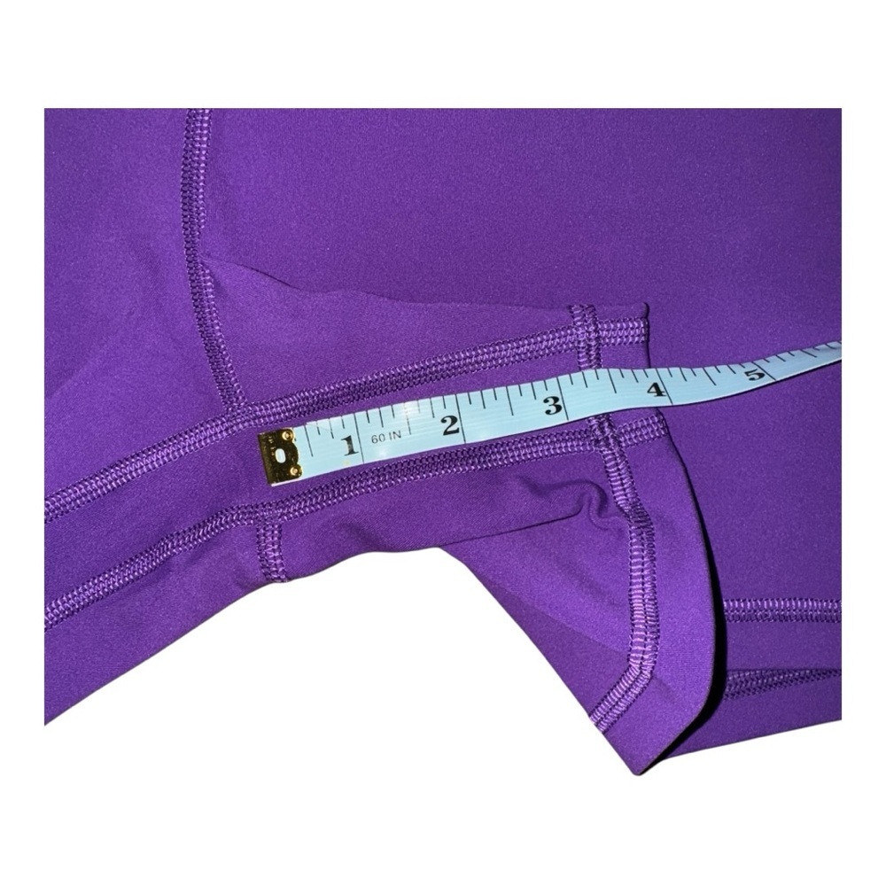 Lululemon Align High-Rise Short 4” Nulu College Purple Size 14 Yoga NWT - Picture 5 of 13
